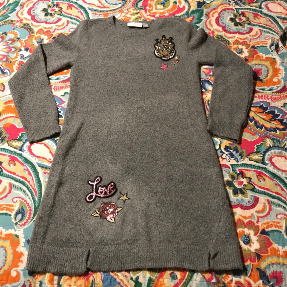 NWOT Children’s place sweater dress size L 10/12